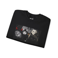 Load image into Gallery viewer, Don’t Ghost Us – Funny Halloween Cat Sweatshirt