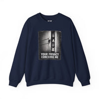 Load image into Gallery viewer, Your Privacy Concerns Me - Funny Cat Sweatshirt