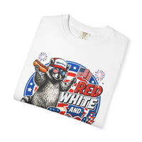 Load image into Gallery viewer, Red, White &amp; Feral Raccoon 4th July