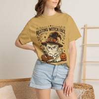 Load image into Gallery viewer, Resting Witch Face – Funny Halloween Cat T-Shirt