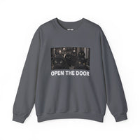 Load image into Gallery viewer, Cat Gang, Open The Door - Black Cats Sweatshirt