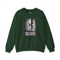 Load image into Gallery viewer, Your Privacy Concerns Me - Funny Cat Sweatshirt