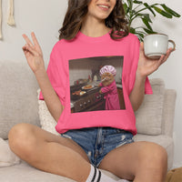 Load image into Gallery viewer, Orange Cat Cooking Breakfast