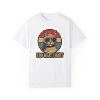 Load image into Gallery viewer, I Do What I Want. Cool Cat Unisex 100% Cotton T-shirt
