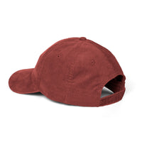 Load image into Gallery viewer, Leaping Cat, Corduroy Embroidered Baseball Cap