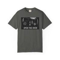 Load image into Gallery viewer, Cat Gang, Open The Door - Summer BBQ Edition T-Shirt