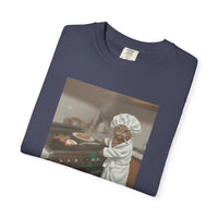 Load image into Gallery viewer, Tabby Cat Cooking Breakfast
