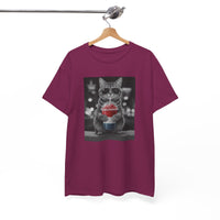 Load image into Gallery viewer, Cat Drinking Patriotic Slushie