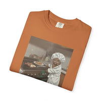 Load image into Gallery viewer, Tabby Cat Cooking Breakfast