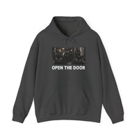 Load image into Gallery viewer, Open The Door- Cat Gang - Black Cats Hoodie