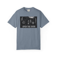 Load image into Gallery viewer, Cat Gang, Open The Door - Summer BBQ Edition T-Shirt