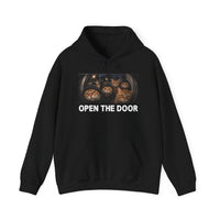 Load image into Gallery viewer, Open The Door- Orange Cat Gang Edition Hoodie