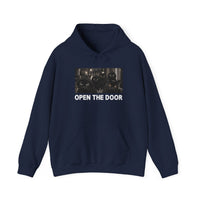 Load image into Gallery viewer, Open The Door- Cat Gang - Black Cats Hoodie