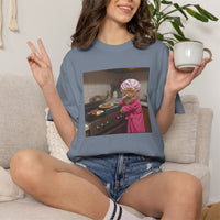 Load image into Gallery viewer, Orange Cat Cooking Breakfast