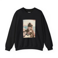 Load image into Gallery viewer, Captain Cat – Funny Sailing Cat Sweatshirt