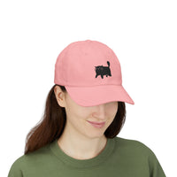 Load image into Gallery viewer, Black Cat, Embroidered Dad Hat