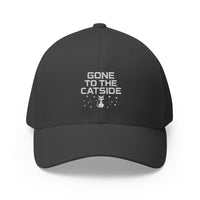 Load image into Gallery viewer, GONE TO THE CATSIDE - Cross &amp; Rose Baseball Cap