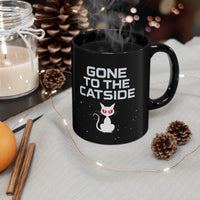 Load image into Gallery viewer, Gone To The Catside - Black 11oz and 15oz Mug