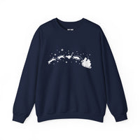 Load image into Gallery viewer, Santa's Cat Sleigh – Funny Christmas Cat Sweatshirt