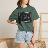 Load image into Gallery viewer, Cat Gang, Open The Door - Summer BBQ Edition T-Shirt