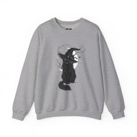 Load image into Gallery viewer, Celestial Witch Cat – Black Cat Halloween Sweatshirt