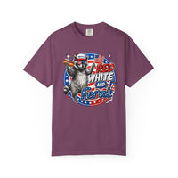Load image into Gallery viewer, Red, White &amp; Feral Raccoon 4th July