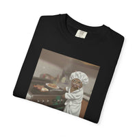 Load image into Gallery viewer, Tabby Cat Cooking Breakfast