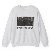 Load image into Gallery viewer, Cat Gang, Open The Door - Black Cats Sweatshirt