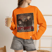 Load image into Gallery viewer, Cat Gang Horror Movie – Retro Halloween Cat Sweatshirt