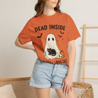 Load image into Gallery viewer, Dead Inside But Still Love Cats Halloween Cat T-Shirt