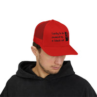Load image into Gallery viewer, Snapback Trucker Cap - Lucky To Be Owned By A Black Cat
