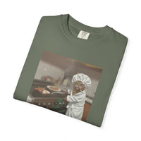 Load image into Gallery viewer, Tabby Cat Cooking Breakfast