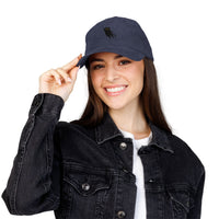 Load image into Gallery viewer, Leaping Cat, Corduroy Embroidered Baseball Cap