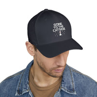 Load image into Gallery viewer, GONE TO THE CATSIDE - Cross &amp; Rose Baseball Cap