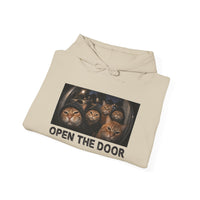 Load image into Gallery viewer, Open The Door- Orange Cat Gang Edition Hoodie