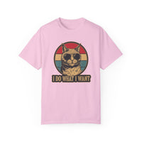 Load image into Gallery viewer, I Do What I Want. Cool Cat Unisex 100% Cotton T-shirt
