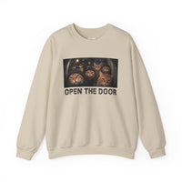 Load image into Gallery viewer, Open The Door – Orange Cat Gang Sweatshirt