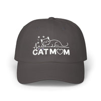 Load image into Gallery viewer, Cat Mom, Embroidered Dad Hat