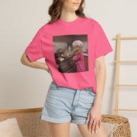 Load image into Gallery viewer, Orange Cat Cooking Breakfast