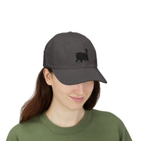 Load image into Gallery viewer, Black Cat, Embroidered Dad Hat