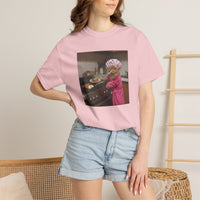 Load image into Gallery viewer, Orange Cat Cooking Breakfast