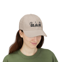 Load image into Gallery viewer, Cute Trio Cats, Embroidered Dad Hat