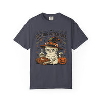 Load image into Gallery viewer, Resting Witch Face – Funny Halloween Cat T-Shirt