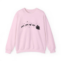 Load image into Gallery viewer, Santa's Cat Sleigh – Funny Christmas Cat Sweatshirt