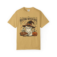 Load image into Gallery viewer, Resting Witch Face – Funny Halloween Cat T-Shirt