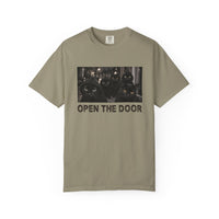 Load image into Gallery viewer, Open The Door – Black Cat Gang T-Shirt