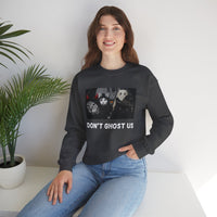 Load image into Gallery viewer, Don’t Ghost Us – Funny Halloween Cat Sweatshirt