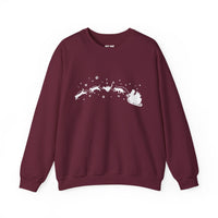 Load image into Gallery viewer, Santa's Cat Sleigh – Funny Christmas Cat Sweatshirt