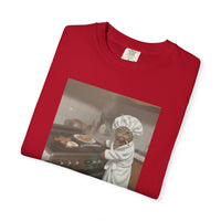 Load image into Gallery viewer, Tabby Cat Cooking Breakfast