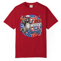 Load image into Gallery viewer, Red, White &amp; Feral Raccoon 4th July